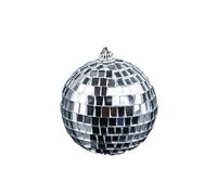 SOLUSTRE Bola De Espejos Plateada Bola Reflectante Para Fiestas Eventos De Música y Baile De Discoteca Espejo