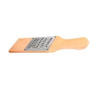 SOLUSTRE Rallador de Zanahoria Cortador de Patatas de Acero Inoxidable y Madera Diseño Estable y Fácil de Agarrar para Uso Diario en Cocina