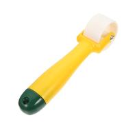 SOLUSTRE Rodillo Manual para Pegatinas de Papel Tapiz Rueda de Plástico Amarilla, Herramienta Cómoda para Alisar y Formar Costuras Planas en Decoración del Hogar