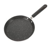SOLUSTRE Sartén Antiadherente para Huevos y Panqueques, Mango Negro | Aluminio Ligero, Mango Desmontable, Cocina Rápida en Casa, para Tocino y Desayunos al Aire Libre