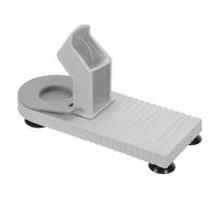 SOLUSTRE Soporte de Pegamento Termofusible Base de Plástico Resistente al Calor con Ventosa Organizador para Manualidades y Bricolaje, Adaptable a Superficies Lisas