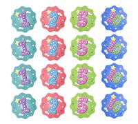 SOLUSTRE Tarjetas de Recompensa en 3 Sets de 100 Tarjetas para Estudiantes de Primaria 300 Unidades con Diseño de Flores a Doble Cara Papel Delgado sin Recubrimiento para Varios estilos
