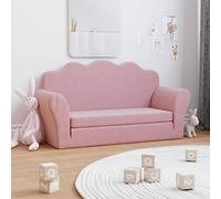 Somanki Sofá Cama para de 2 plazas Felpa Suave Rosa, Sofas De Salon, Sofa Relax - 357063