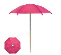 Sombra de plantas - Mini Sun Heavy Rain Protection Cover Canopy Bonsai | Silver Tape Metal Frame 27 cm Garden Parasol Shield For Seedlings Flower Beds Patio Deck Lawn Backyard Porch Greenhouse