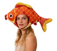 Sombrero de de felpa - 60 cm gorro de felpa loca novedosa, sombrero de de cosplay, sombrero de animal suave | Accesorio de humorístico para fotografía, Pascua, carnaval