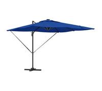 Sombrilla Azul Azure 286 X 284 X 270 Cm Aluminio Y Poliéster Vidaxl