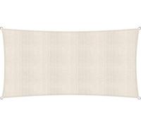 Sombrilla con funda para sombrilla - tumbona de jardín que proporciona sombra - 2 x 4 metros - protección contra los rayos UV - sombrilla resistente a la intemperie - parasol rectangular - tumbona de 