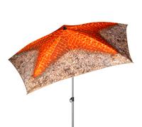 Sombrilla de Playa 8 Varillas Regulable Reclinable, 180x180x210 Cm, Multicolor