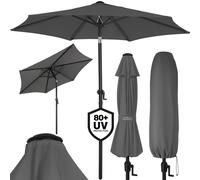 Sombrilla Fiji antracita 200cm inclinable impermeable