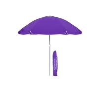 Sombrilla Nylon Acero Morado 160 cm Jardín Playa MARBUENO SUMMER 10093M