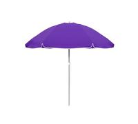Sombrilla Nylon Acero Morado 160 cm Jardín Playa MARBUENO SUMMER Purple