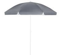 Sombrilla playa Chipre antracita 180cm ajustable inclinable