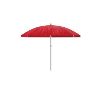 Sombrilla Polyester Acero Con Funda Color Rojo 240 cm Jardin MARBUENO SUMMER Red You