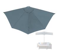 Sombrilla Terraza Exterior Semicircular Ventilación Superior Ø270cm