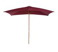 Sombrilla tipo parasol Outsunny color Vino
