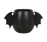 Something Different - Taza redondeada de ala de murciélago - 500 ml con mango de ala de murciélago redondeada taza de café taza de té