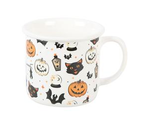 Something Different Taza Spooky Cat And Pumpkin (SD6065)