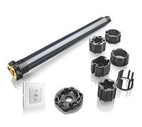 Somfy 1240388 Motor Radio RTS de remplazo para persiana de 10nm, Motor para persianas, Octagonal de 60mm, Incluye Mando a Distancia