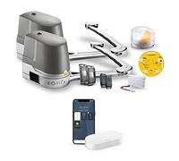 Somfy 1245956 - Motorización Evolvia Star conectada a brazo para puerta batiente, motor puerta compatible con Alexa, Google Home y TaHoma, apertura rápida en 8s, válvulas máxima: 2 m (H) y 2 m (L)