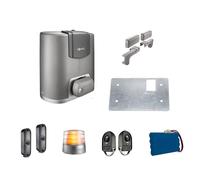 Somfy 1246489 ELIXO 3S+ IO Comfort Pack: sistema de automatización para puertas corredizas, compatible con pesos de hasta 600 kg