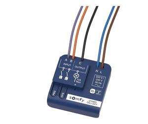 Somfy 1822649 Receptor Empotrado para Luz An/Aus io