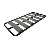 Somier balda ancha en varias medidas, tubo de acero 40x30 mm, refuerzo central, láminas de chopo-flex con o sin patas