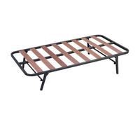 Somier de arrastre inferior de cama canguro 90x180 cm, tubo 30x30 mm+ patas plegables con ruedas. elevable