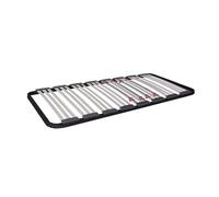 Miroytengo Somier multiláminas con Reguladores Lumbares, Firmeza Adaptable, Tubo 40x30 mm y Laminas de Haya Natural Con o Sin Patas, en Varias Medidas