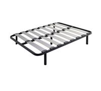 Somier neo balda ancha, tubo de acero 40x30 mm, láminas de chopo-flex, con o sin patas, en varias medidas