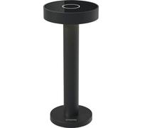 Sompex BORO, Lámpara de exterior para mesa, Negra, Aluminio, IP65, Jardín, Terraza, Clase III