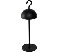 Sompex HOOK Lámpara de mesa recargable negra