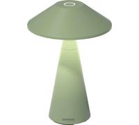 Sompex MOVE, Lámpara de exterior para mesa, color oliva, aluminio, IP65, ideal para jardín o terraza, clase III