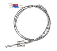 Sonda anular tipo J de 1 metro de cable - Sensor externo para horno y parrilla - Respuesta rápida hasta 600 grados para celsius