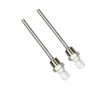 Sonda de acero inoxidable de 50/100 / 200/300 mm Carcasa protectora Manga de inmersión Sensores de temperatura Rosca de 1/2 pulgada Manga de inmersión Sensores Tubo de protección