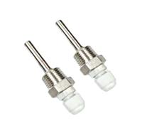 Sonda de acero inoxidable de 50/100 / 200/300 mm Carcasa protectora Manga de inmersión Sensores de temperatura Rosca de 1/2 pulgada Manga de inmersión Sensores Tubo de protección