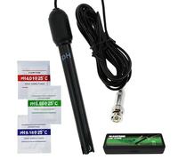 Sonda de electrodo de pH con conector BNC, cable de 300 cm, rango de pH 0-14 - Sonda de pH para agua, sensor de electrodo de repuesto de cuerpo largo para medidor de pH, driver, herramienta de prueba