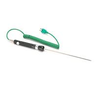 Sonda de temperatura termopar tipo K, Sensor de prueba de inmersión amplia para pruebas de temperatura de líquidos y geles