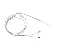 Sonda industrial del J-termopar para la longitud industrial de la gama los | Tipo J para sonda a tierra, longitud de 90 mm, cable de 2 m, terminales de horquilla, rango 0-500C