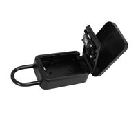 Sonew Caja Fuerte de Cerradura con Candado para Llaves, Portátil de 4