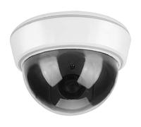 Sonew Cámara de Seguridad simulada, Cámara de vigilancia formada cúpula Falsa con simulado IR Luces Intermitentes - Uso Interior y Exterior, para hogares y Negocios