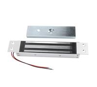 Sonew Cerradura Magnética Eléctrica de una Sola Puerta - Fuerza de Retención de 180 Kg DC12V Modo NC Cerradura Electromagnética de Aleación de Aluminio para Vidrio, Madera, Metal y Puertas