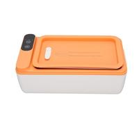 Sonew EcoHeat Pro Fiambrera Eléctrica Inalámbrica 40W Calentador de Alimentos Portátil 1L Fiambrera con Calefacción de Acero Inoxidable 304 Alimentado por Batería USB/Carga de Automóvil para Viajes