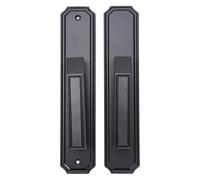Sonew Juego de Entrada con llave: Kit de Cerradura de Manija de Puerta Interior de Aleación de Aluminio y Acero Inoxidable de Primera Calidad con Rodamientos Silenciosos, Paneles Engrosados