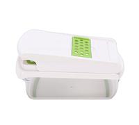 Sonew Picador de Alimentos Multifuncional y Espiralizador Herramienta de Cocina 3 en 18 Accesorios - Cortador de Verduras con Recipiente, Cuchillas de Acero Inoxidable para Cortar en Cubitos, Rebanar,