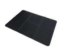 Sonew Tapete Plegable de Silicona para Secar Platos, Almohadilla de Drenaje Antideslizante y Salvamanteles con Ranuras Eficientes para Encimera de Cocina, Compacto para Espacios Pequeños, Vehículos