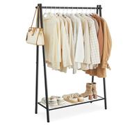 Songmics HSR23BK, para uso en interiores, acero, , acabado mate, capacidad de 40 kg, para adultos