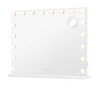SONGMICS Espejo de Maquillaje con Base Fija, 62 x 80 x 5,7 cm