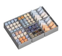 SONGMICS Juego de Organizadores para Cajones de Ropa Interior Plegables