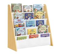 SONGMICS Librería Infantil de 4 Niveles, 62,4 x 25 x 60 cm