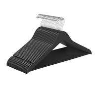 SONGMICS Perchas de Madera de Abedul, Perchas Ahorra Espacio, 42